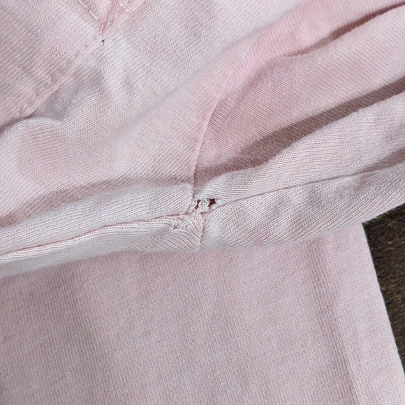 4/$25 Ivory Ella Light Pink Women's Long Sleeve Tee - Sz S - Picture 6 of 7